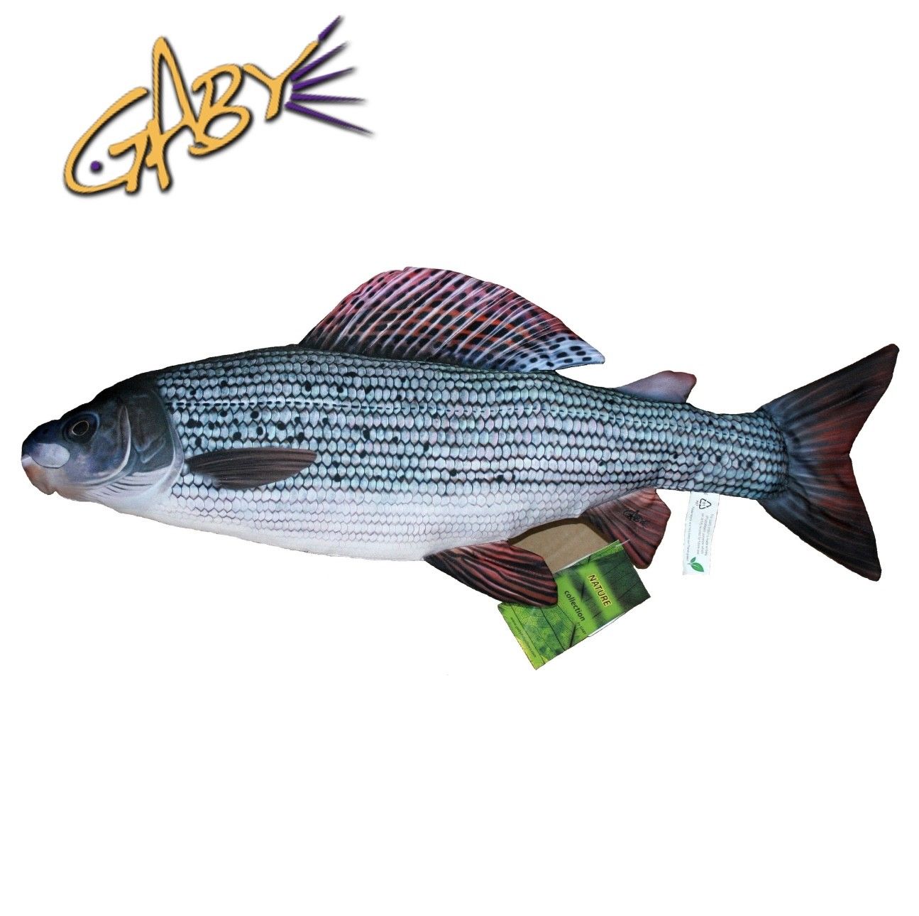 Gaby Fish Pillow,Decoration & Toy GRAYLING 65cm