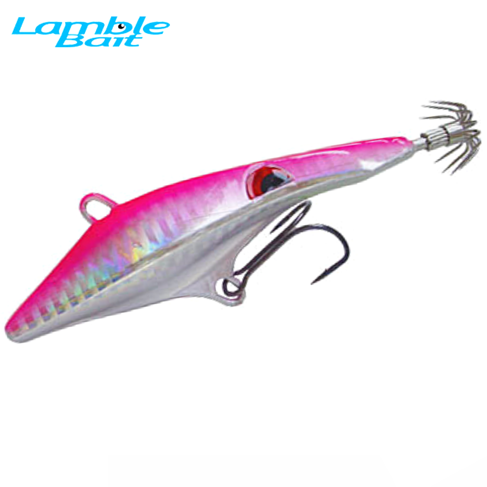 LAMBLE BAIT SQUID FISHING METAL JIG LURE DARTING HAOLI IKARUDO 28g