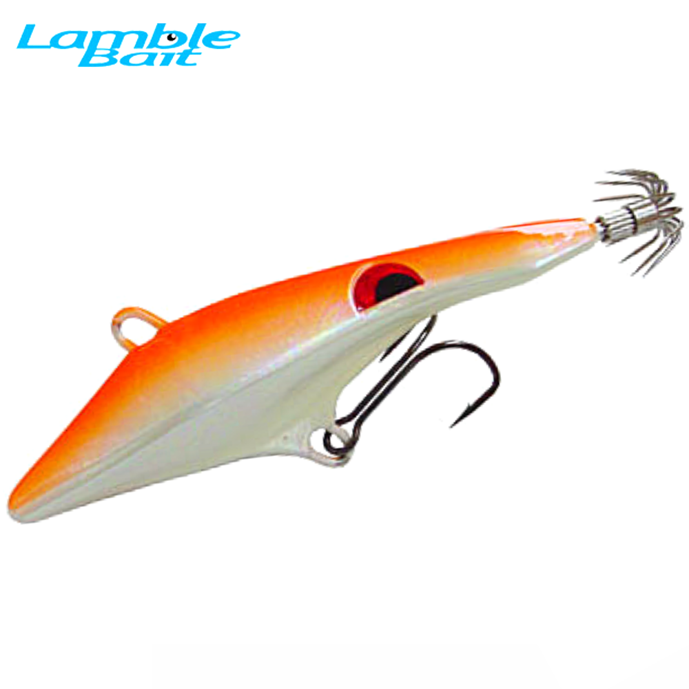 LAMBLE BAIT SQUID FISHING METAL JIG LURE DARTING HAOLI IKARUDO 28g - Image 4