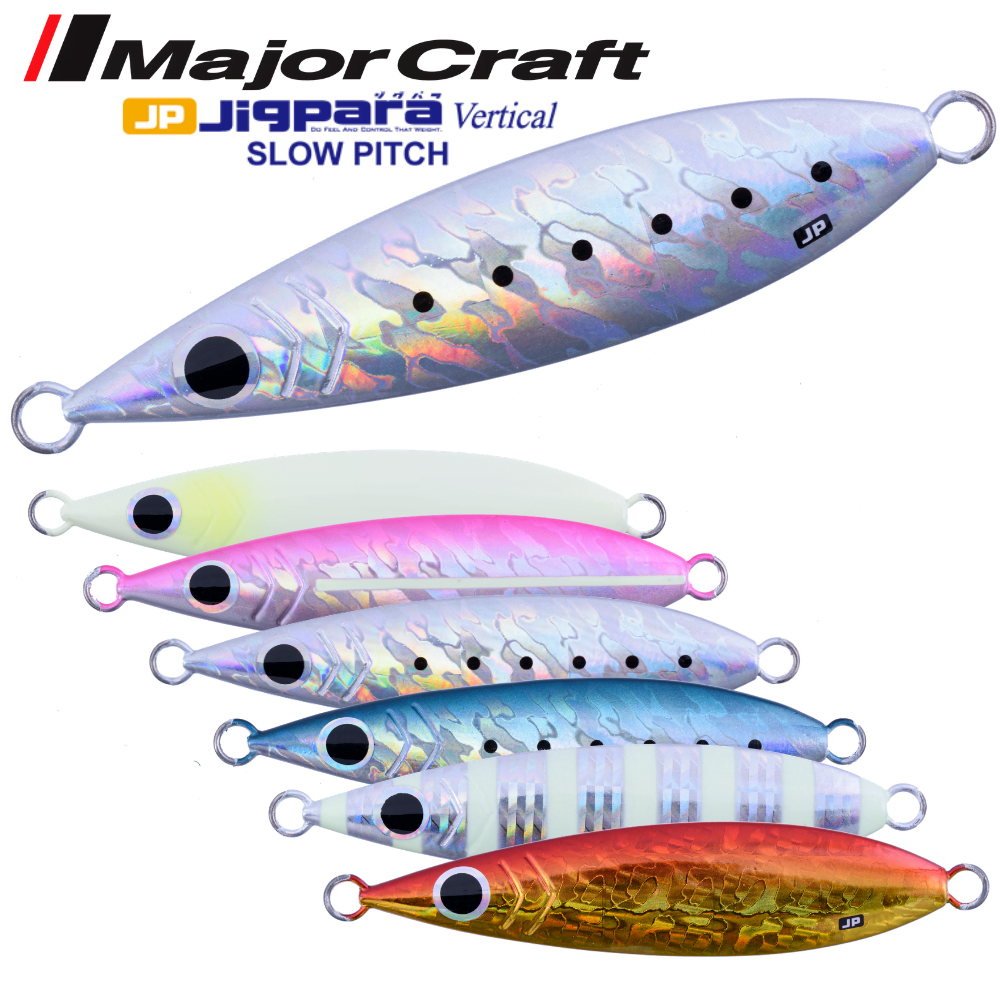 MAJOR CRAFT Saltwater Slow Pitch Jigging Lure JIGPARA Vertical 100g