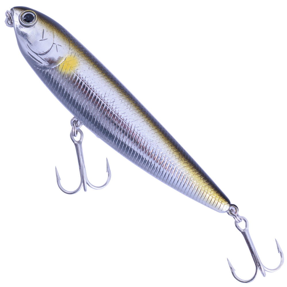 LUCKY CRAFT Topwater Rattle’n WTD Lure SW SAMMY 100 - Metallic Ayu - Image 2