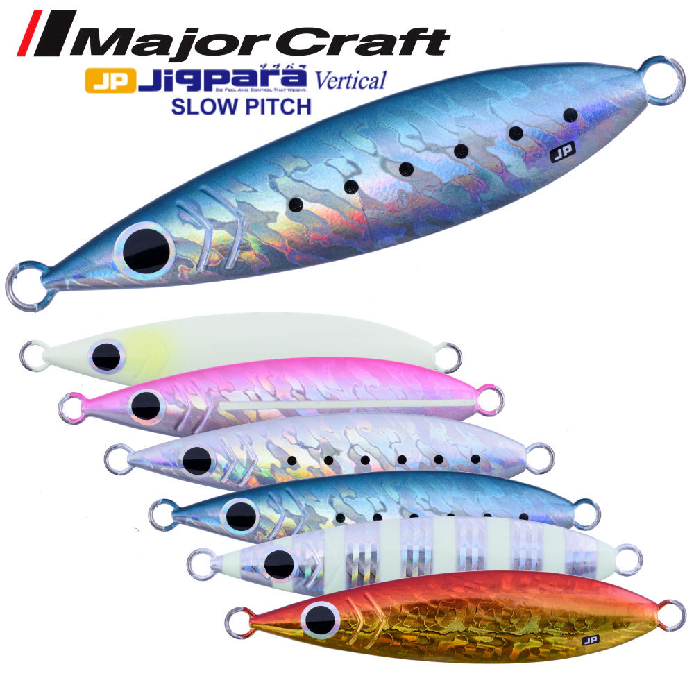 MAJOR CRAFT Saltwater Slow Pitch Jigging Lure JIGPARA Vertical 120g