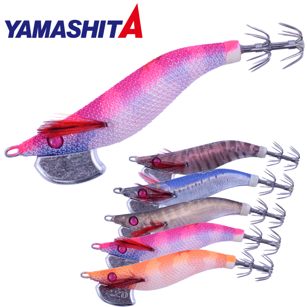 2.2D Squid Jig Special Offer 3 x Yamashita Naory Range Hunter Light Eging Deep