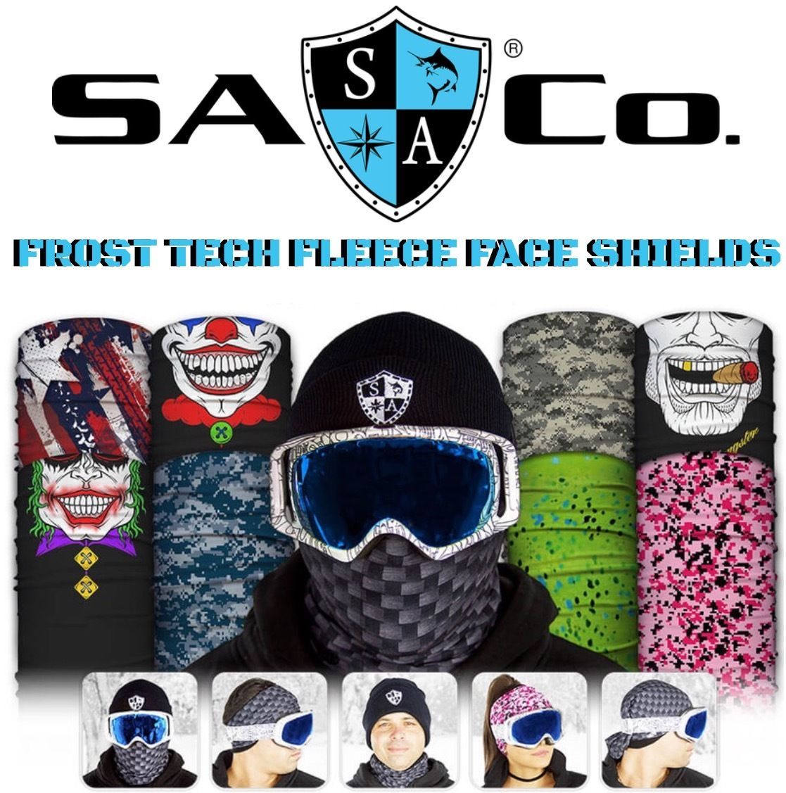 SA FROST TECH THERMAL FLEECE FACE SHIELDS
