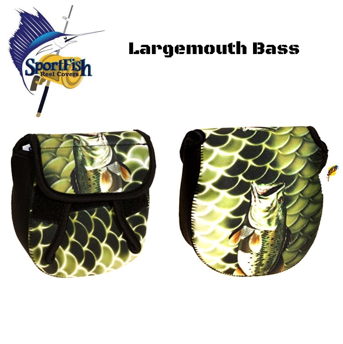SportFish Spinning Reel Covers Largemouth Bass/Small - Image 2