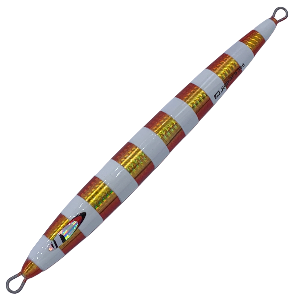 MAJOR CRAFT Slow Jigging Metal Lure Jigpara Vertical Long Slow 500g Red Gold - Image 3