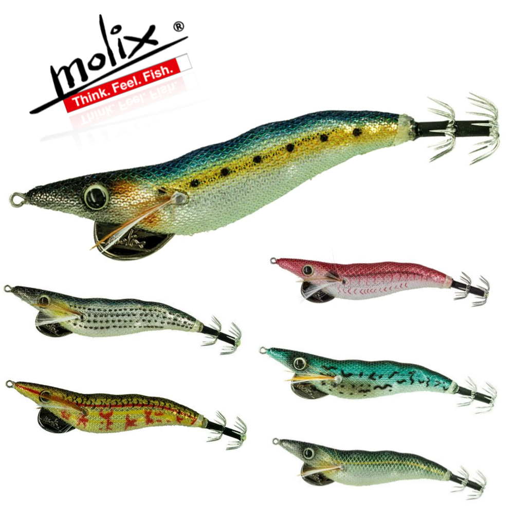 MOLIX Squid Fishing Clothed EGI Lure MILLERIGHE EVO Natural 2.5