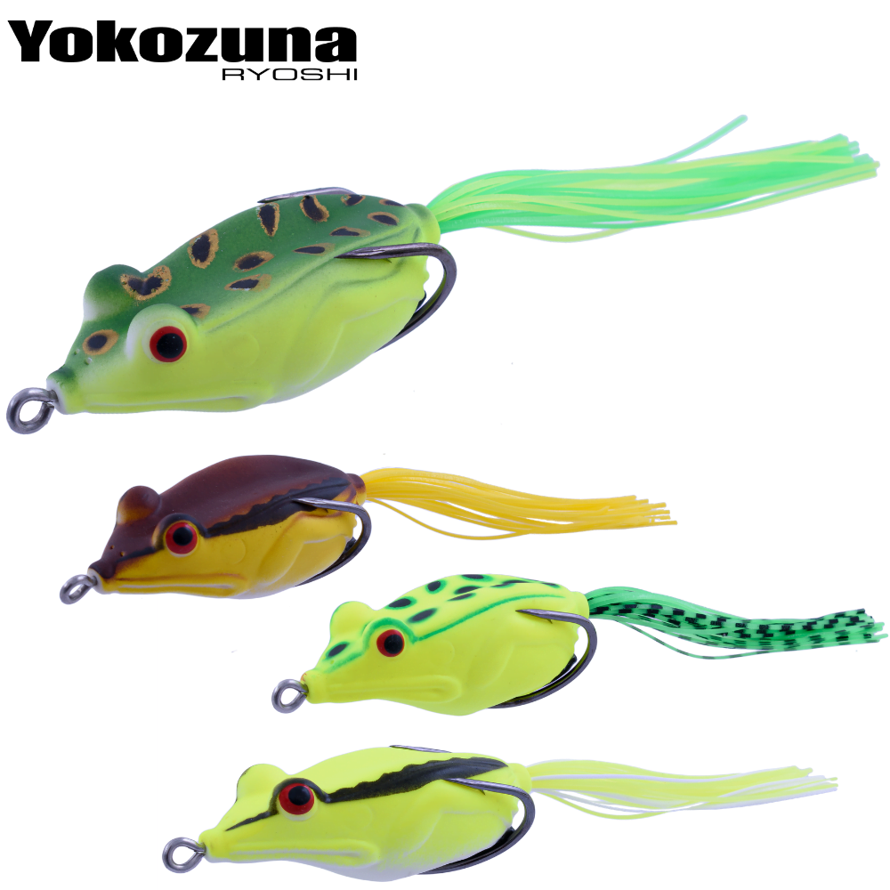 YOKOZUNA Topwater Frog-Shaped Hollow Lure KERMITT