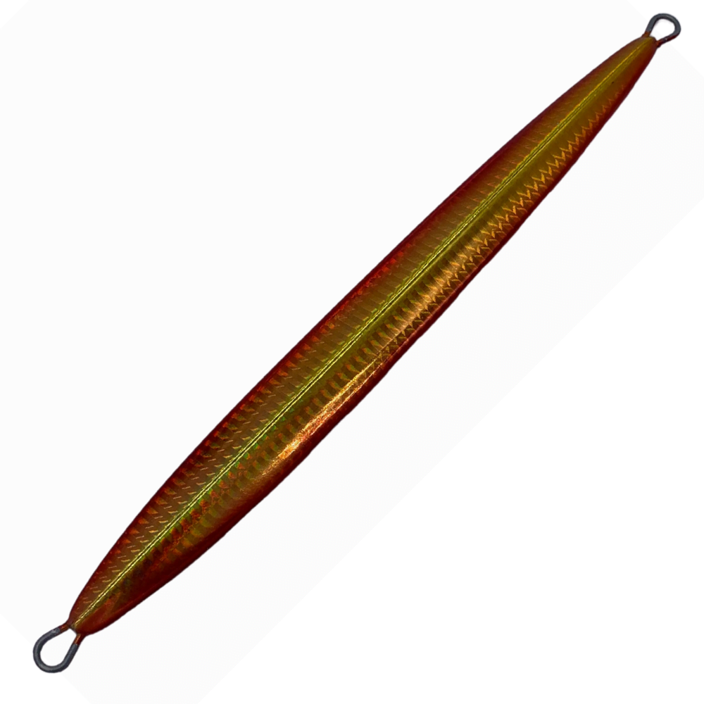 MAJOR CRAFT Slow Jigging Metal Lure Jigpara Vertical Long Slow 500g Red Gold - Image 4