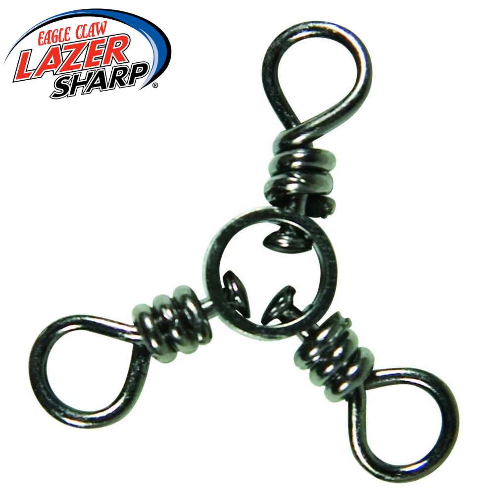 EAGLE CLAW Fishing Rigging Accessorie 3-WAY SWIVEL