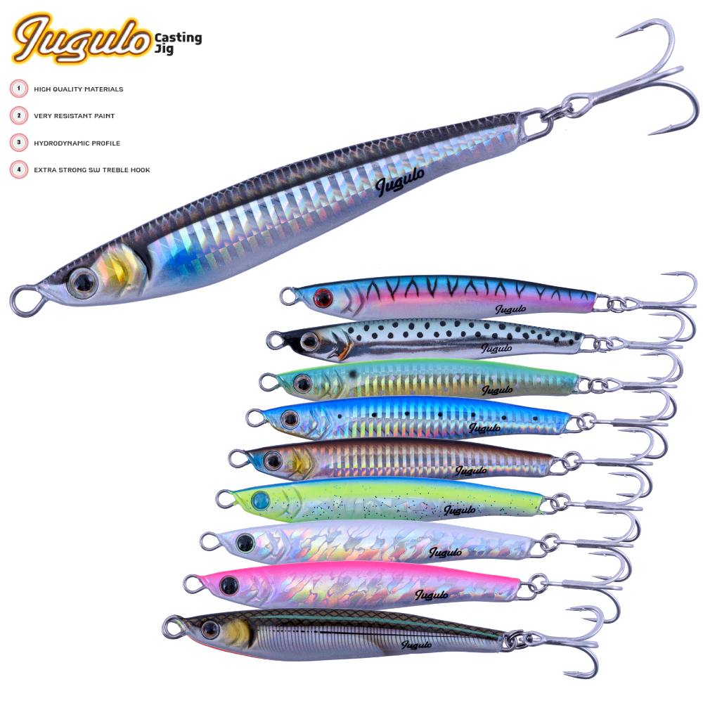 MOLIX Saltwater Casting Metal Jig Lure JUGULO 40g