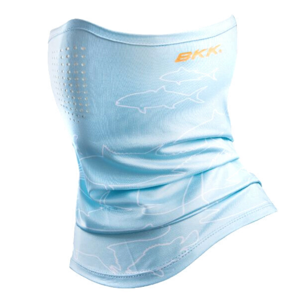 BKK Sun/UV 40+ Protection Ozoneshield Fabric Face Mask 03 SHIELD Water Blue