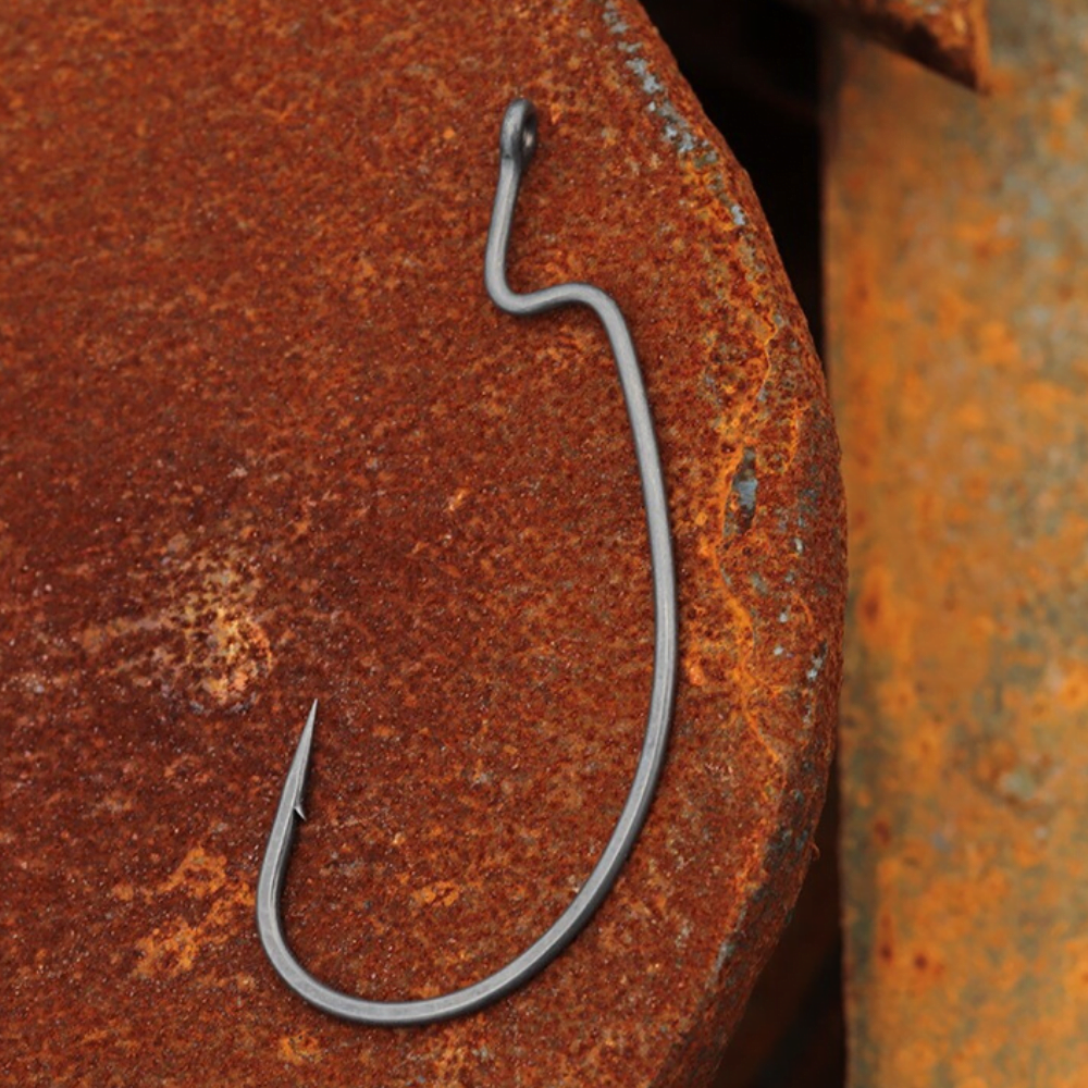BKK Wide Gap Worm Hook Super-Slide Coating CHIMERA - Image 4