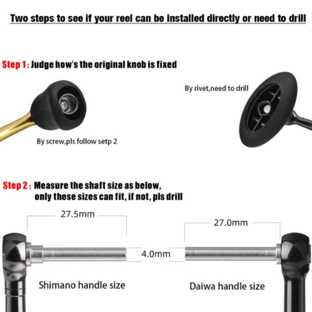 GOMEXUS Fishing Reel’s Custom Part ALU Power Round Knob A32 - Image 5