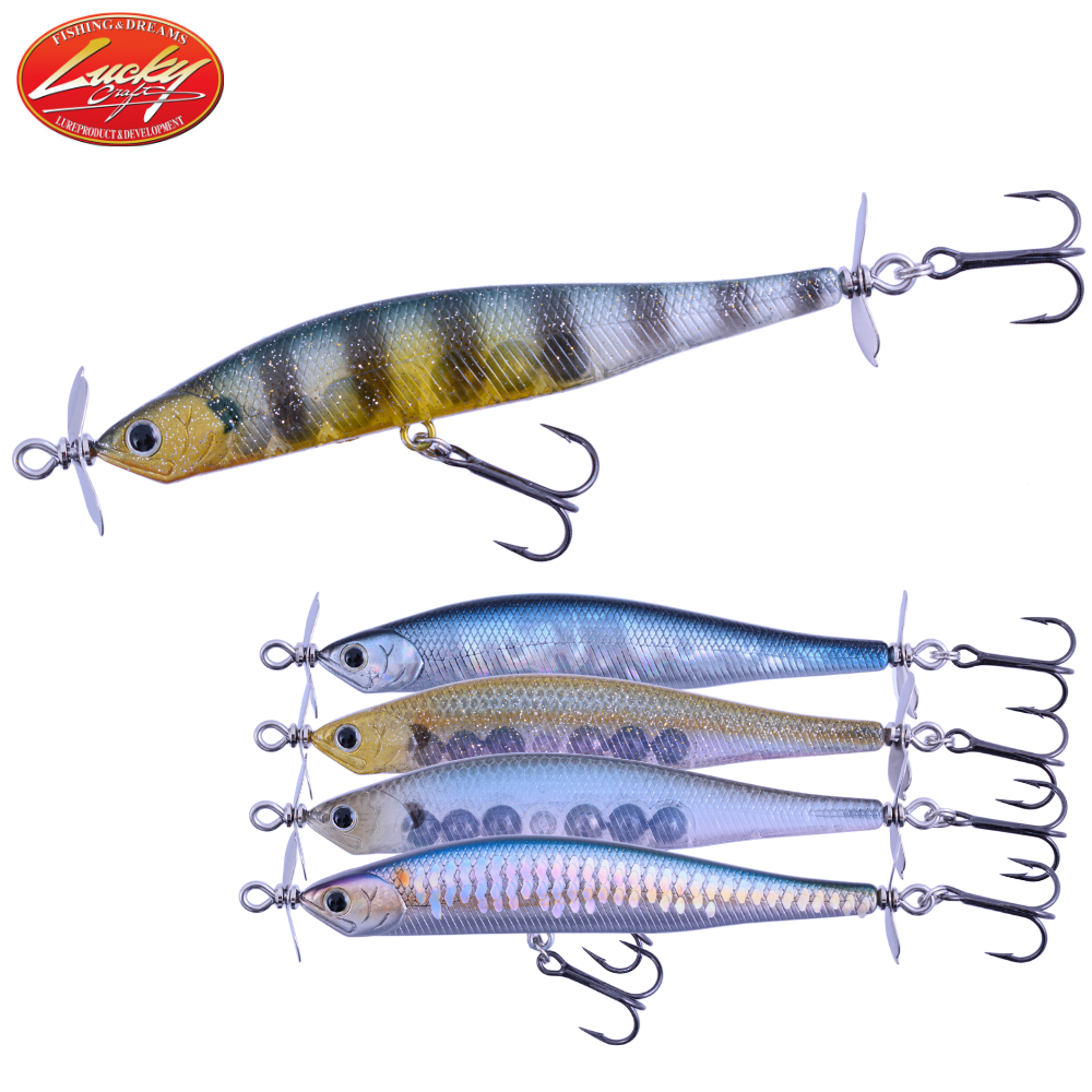 LUCKY CRAFT Topwater Prop Lure SCREW POINTER 90