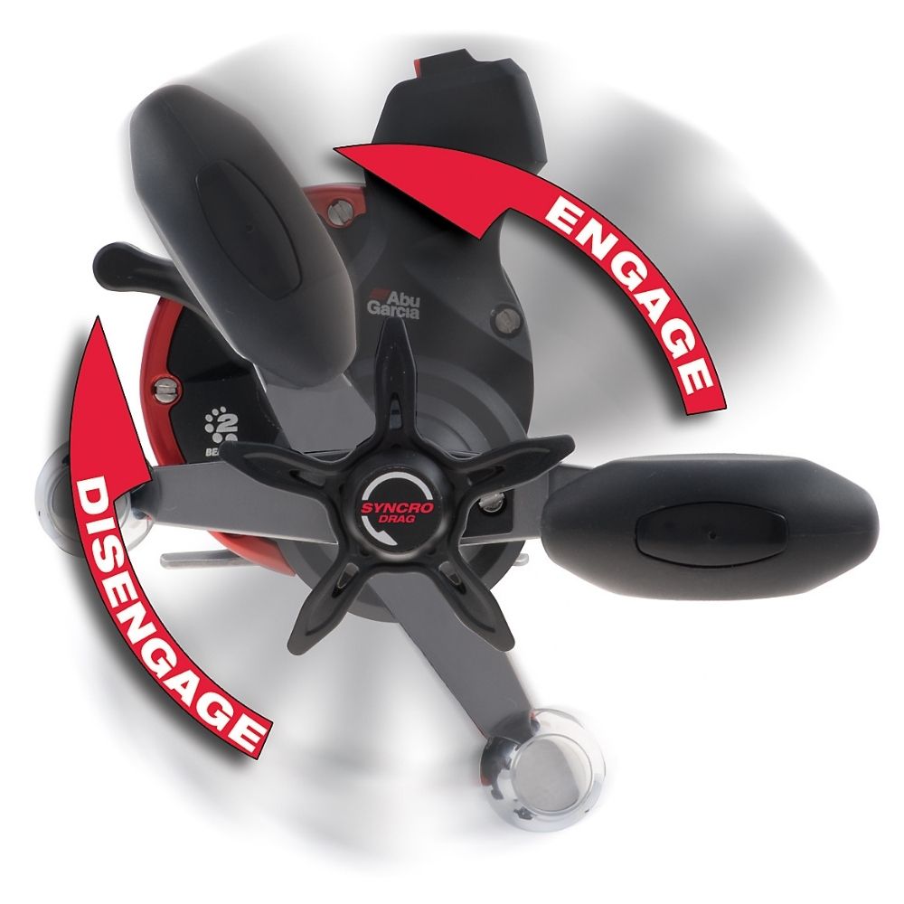 ABU GARCIA Baitcasting Line Counter Righthanded Reel ALPHAMAR 20LC SYNCRO - Image 4