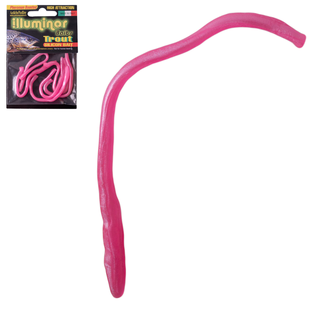 ANTICHE PASTURE Trout Scented Silicone Bait LOMBRICO - Image 4