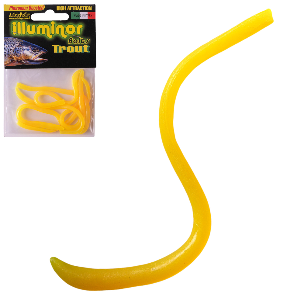 ANTICHE PASTURE Trout Scented Silicone Bait LOMBRICO - Image 5