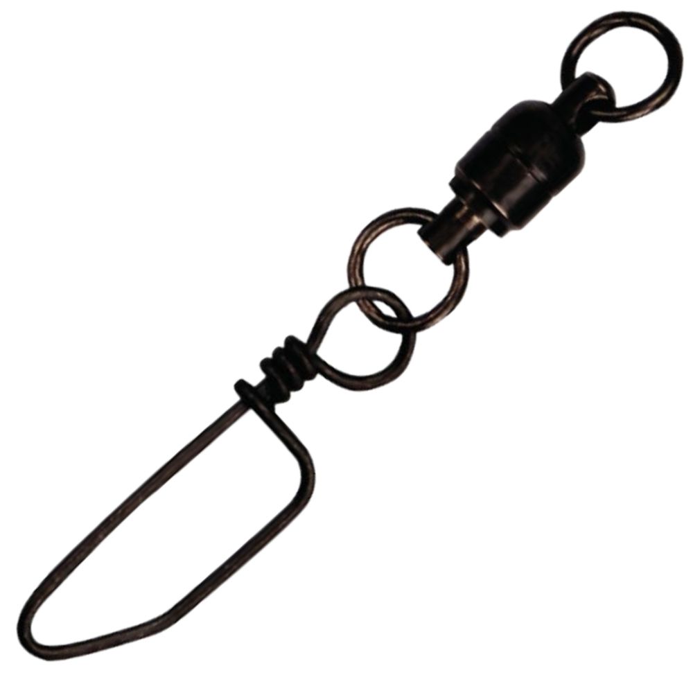 ASARI Dual Rotation Stainless Steel Ball Bearing Snap Swivel SHARK D-RING II - Image 2