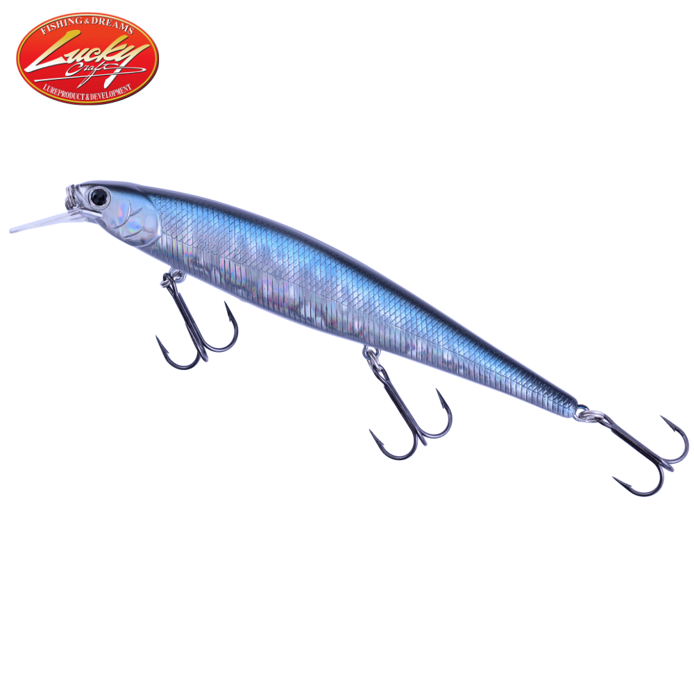 LUCKY CRAFT Jerk Minnow Lure SLENDER POINTER 112MR - Aurora Black
