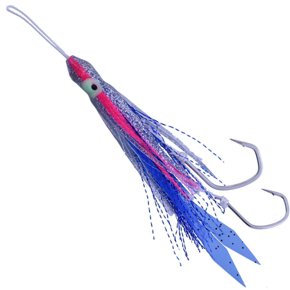 X-PARAGON Saltwater Rubber Jigging Assist Rig AURORA INCHIKU BBUVG - Image 2