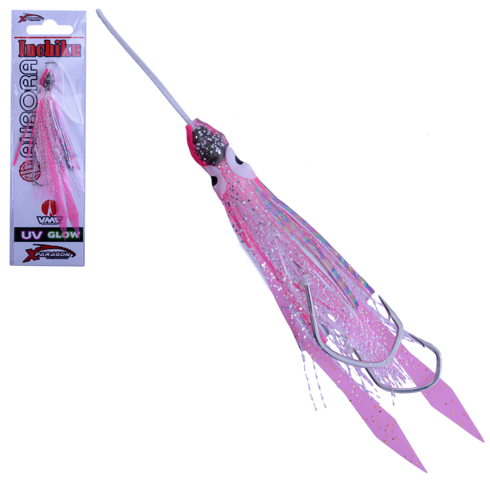X-PARAGON Saltwater Rubber Jigging Assist Rig AURORA INCHIKU PPUVG