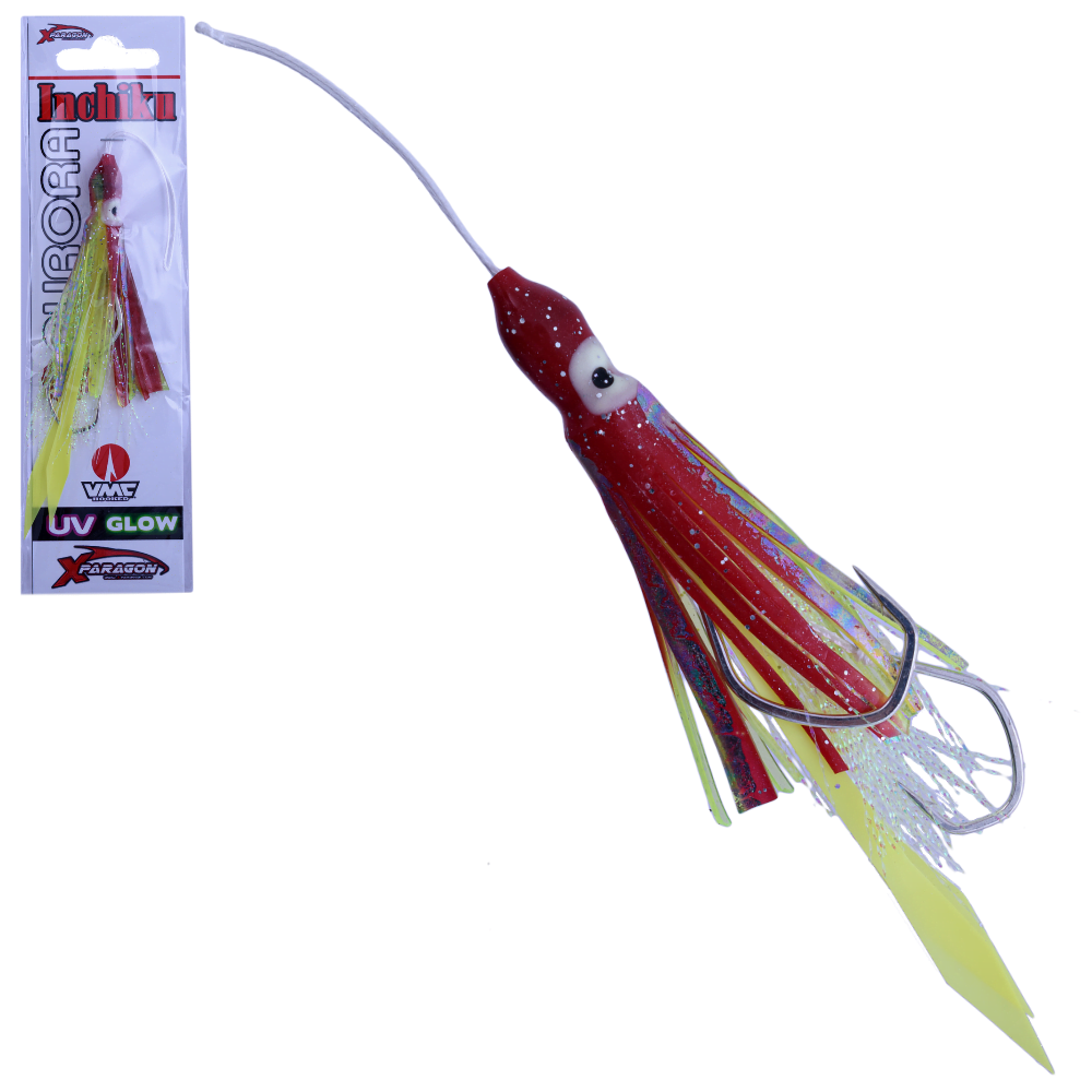 X-PARAGON Saltwater Rubber Jigging Assist Rig AURORA INCHIKU YYUVG