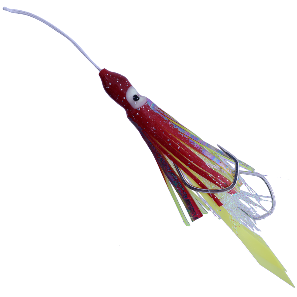 X-PARAGON Saltwater Rubber Jigging Assist Rig AURORA INCHIKU YYUVG - Image 2