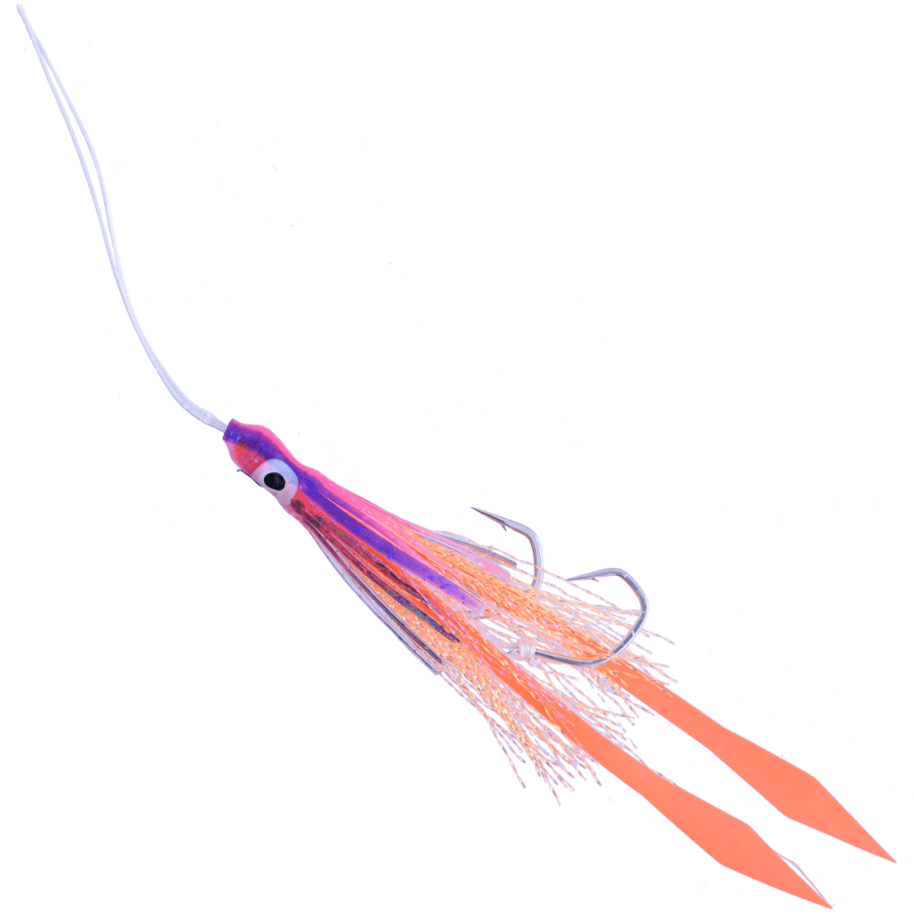 X-PARAGON Saltwater Rubber Jigging Skirted Assist Hook Rig AURORA TAI OGUVG - Image 2