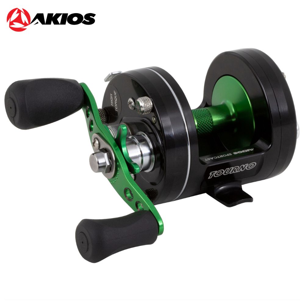 AKIOS Fishing Righthanded Casting Reel TOURNO 656 MM3