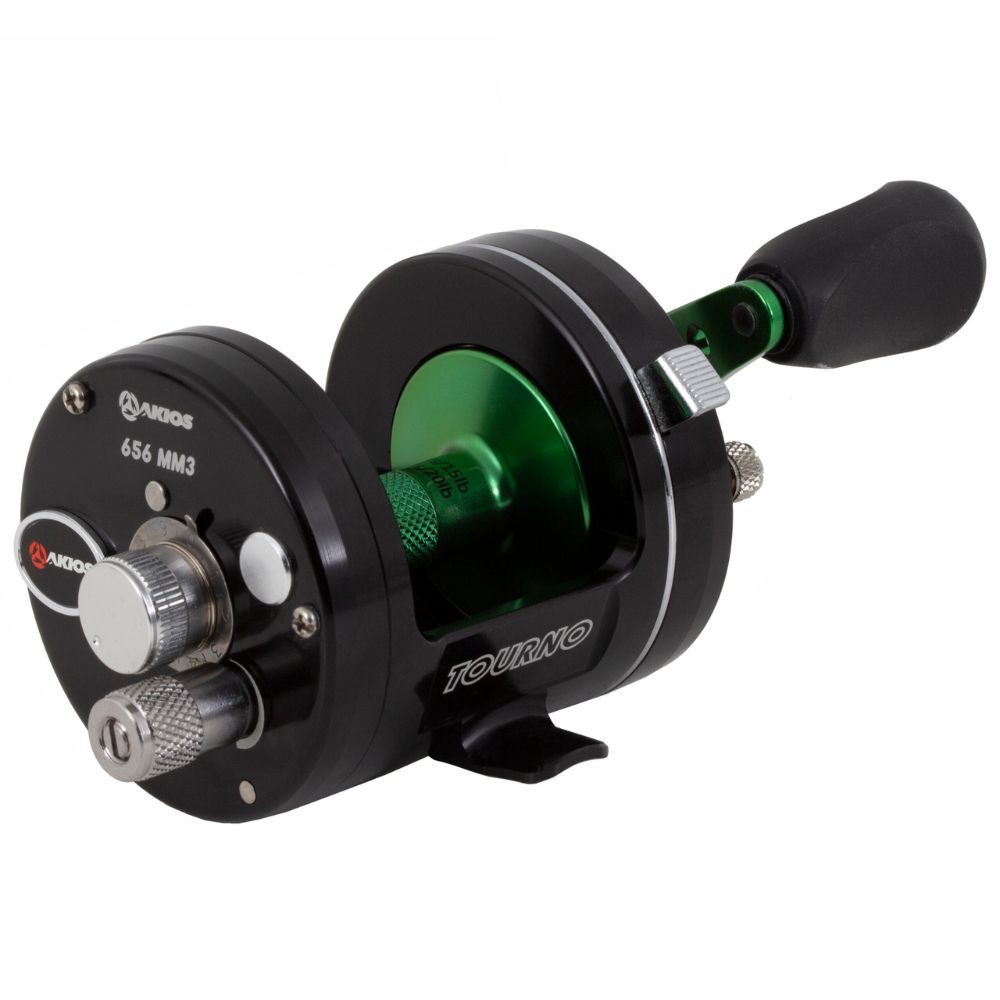 AKIOS Fishing Righthanded Casting Reel TOURNO 656 MM3 - Image 4