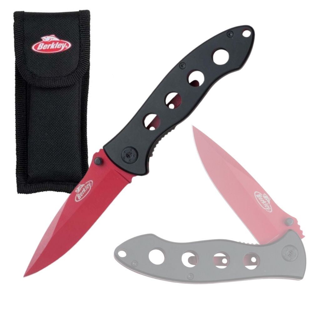 BERKLEY Fishing Gear FlexiLock Foldable Knife 8"/4.5"