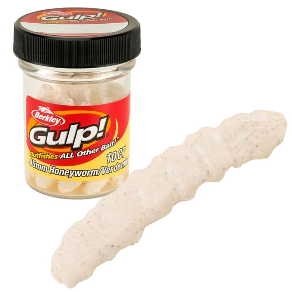 BERKLEY GULP Scented Soft Bait Honey Worm GIANT 45mm - Image 9