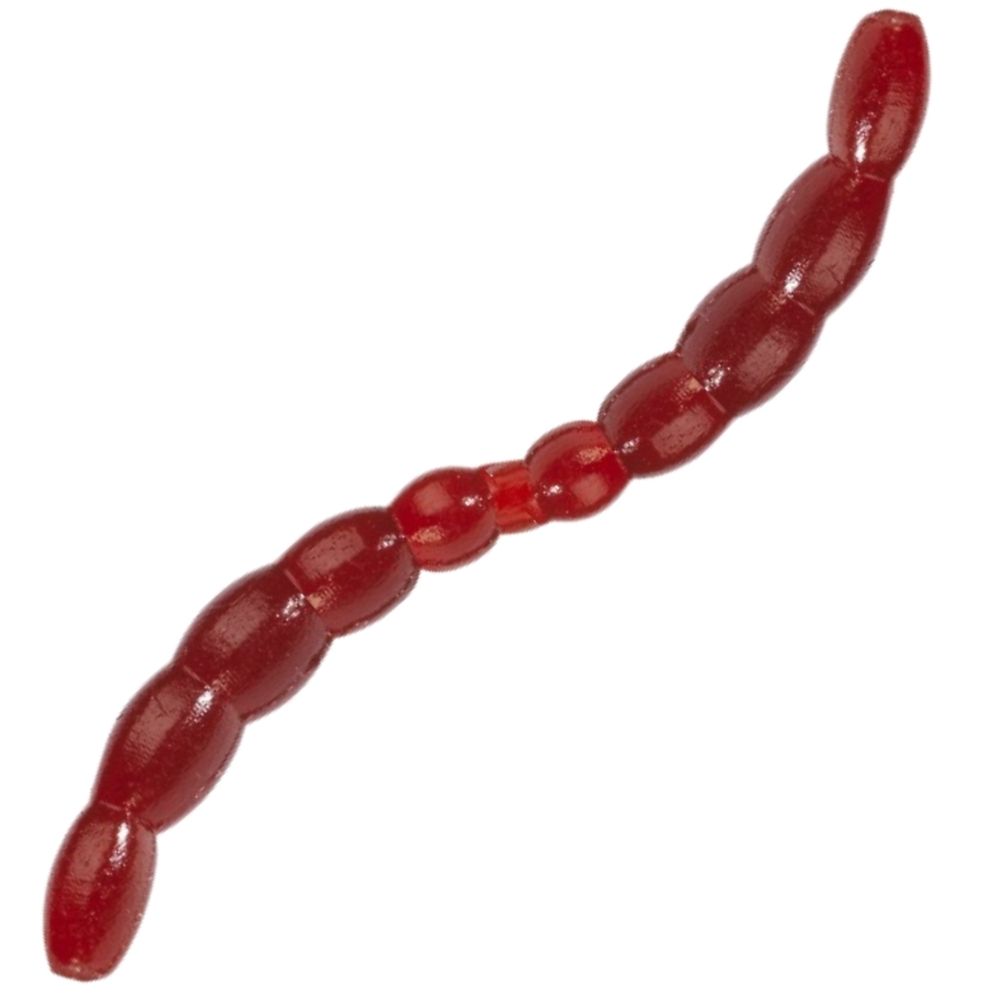BERKLEY Gulp Alive Scented Soft Bait Lure MAXI BLOOD Worm - Image 2