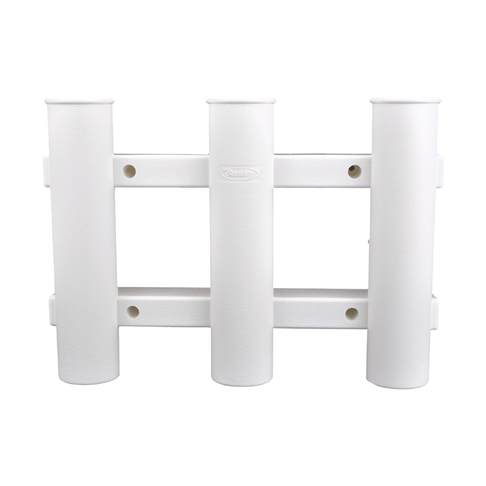 BERKLEY Heavy & Durable Plastic TUBE ROD RACK - White - Image 2