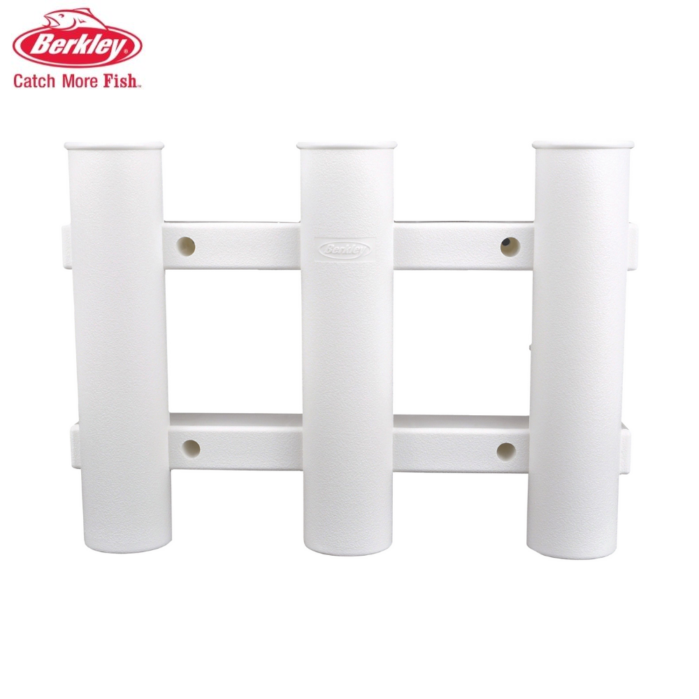 BERKLEY Heavy & Durable Plastic TUBE ROD RACK - White