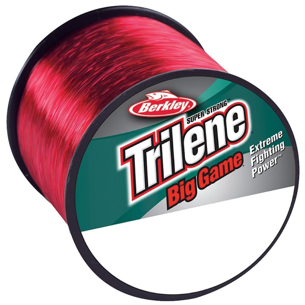 BERKLEY Super Strong Monofilament Line TRILENE Big Game Red