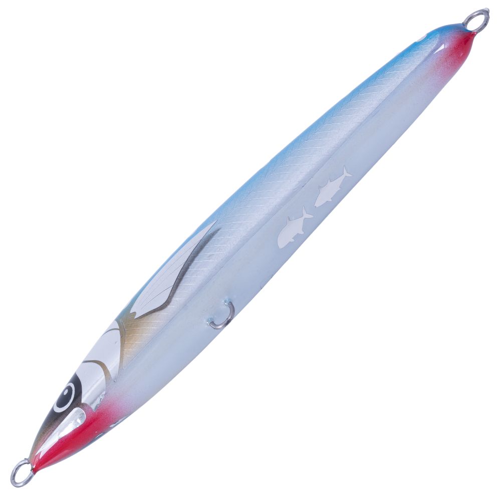 BERTOX Handmade Balanced Wooden Slow Sinking Stick Bait 20cm/125g Sardine - Image 3