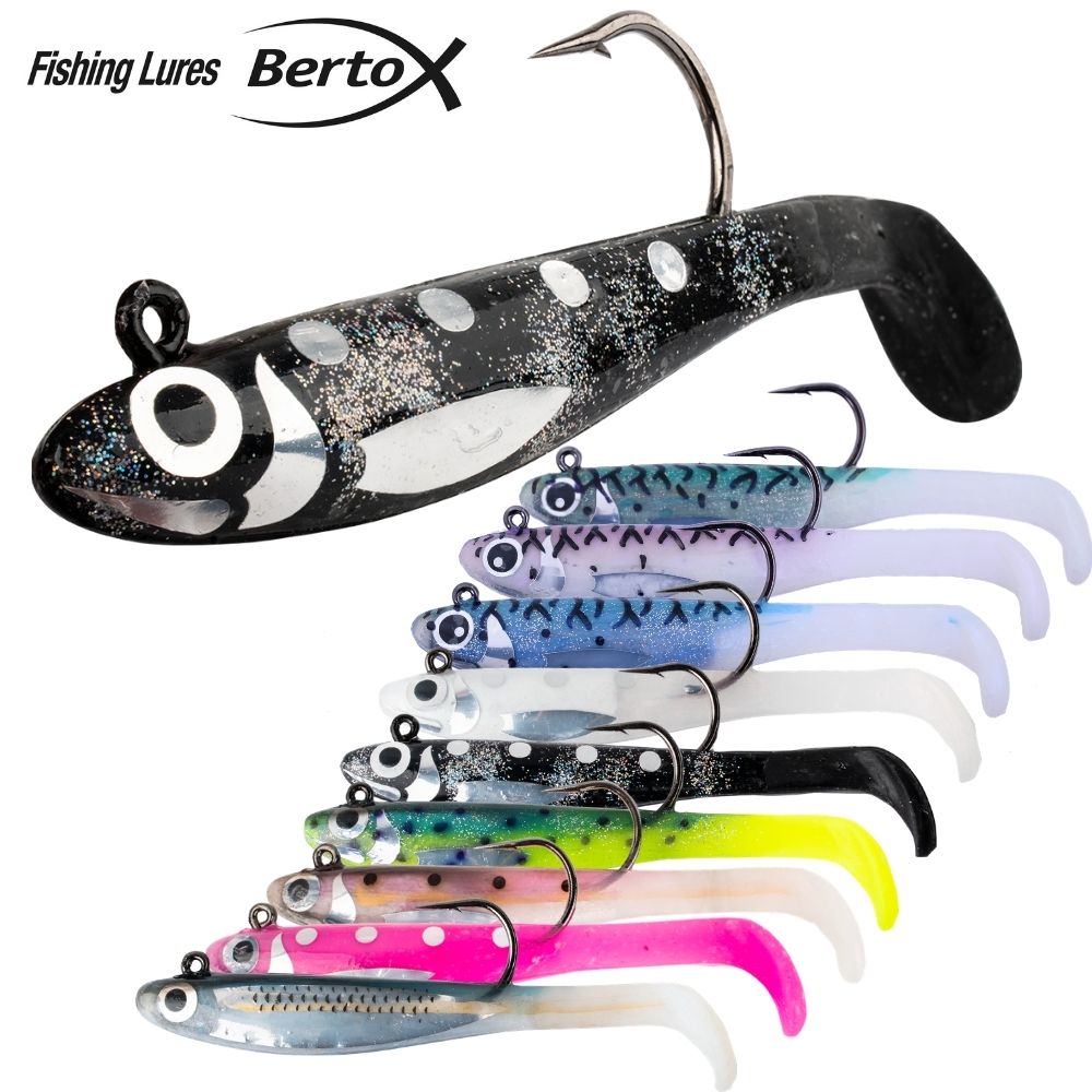 BERTOX Saltwater Casting Soft Shad Lure Natural SARDINE 13.5cm/90g