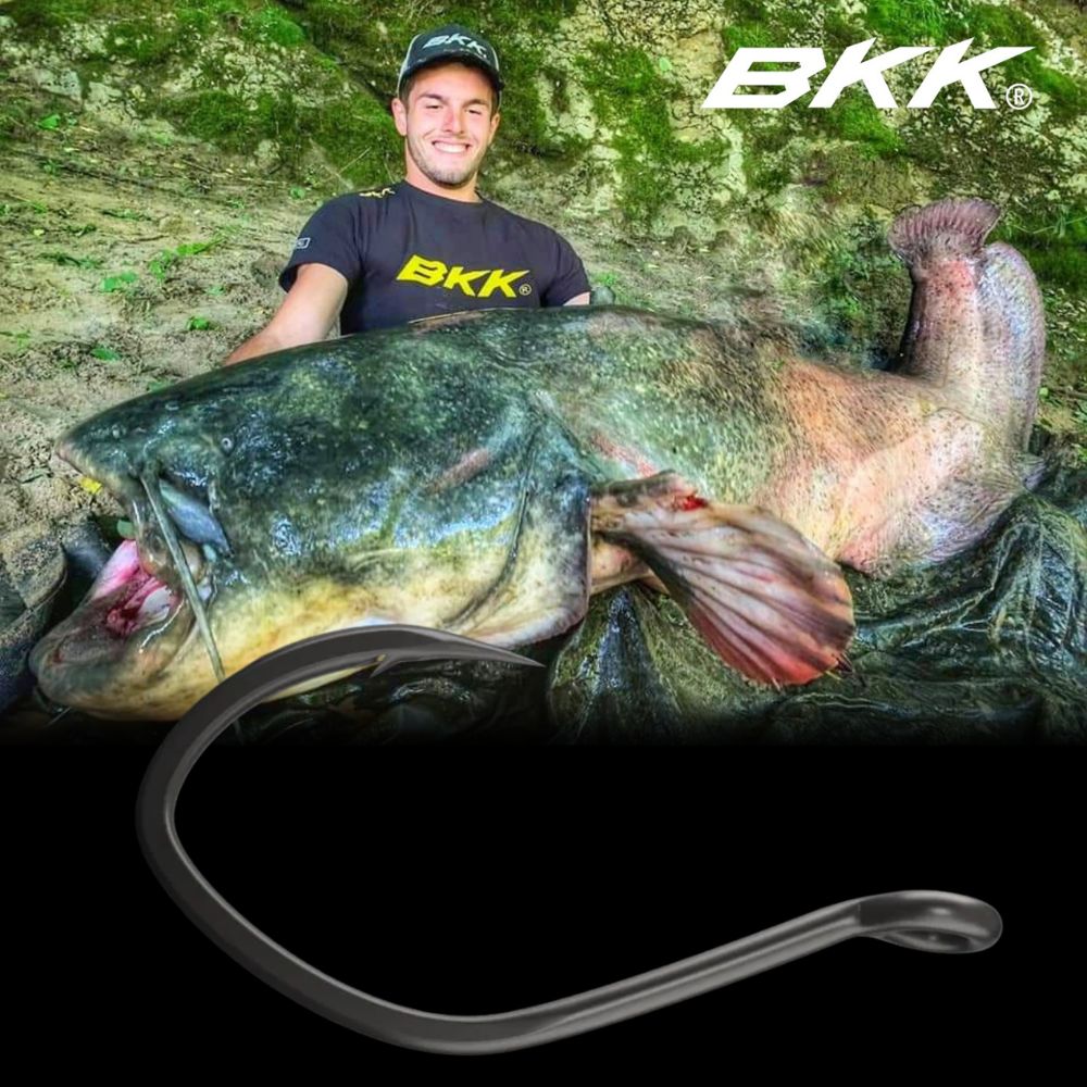 BKK Hand Ground Ultimate Bait Fishing Hook BEASTLY CAT - Image 7