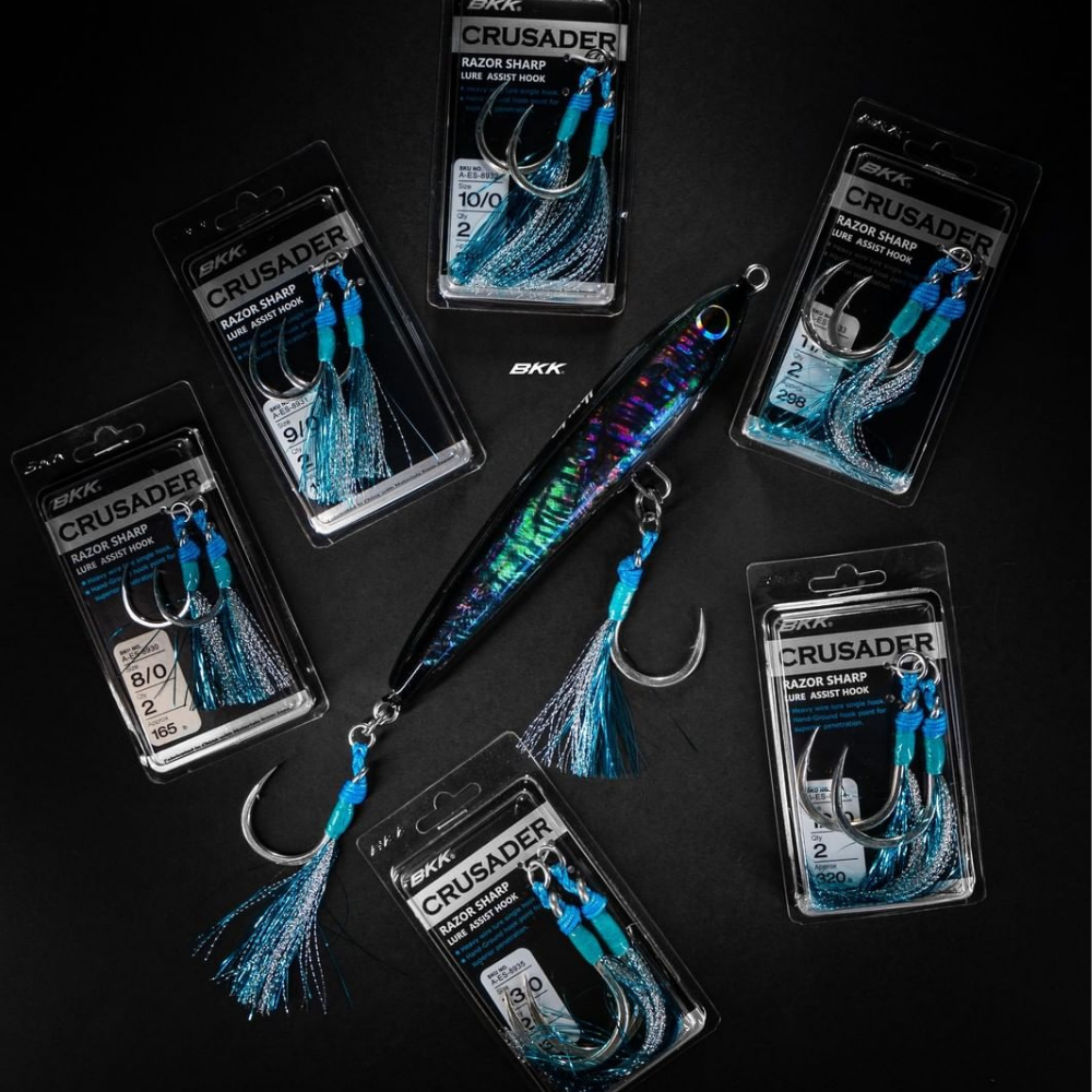 BKK Saltwater Razor Sharp Lure Single Assist Hook CRUSADER - Image 5