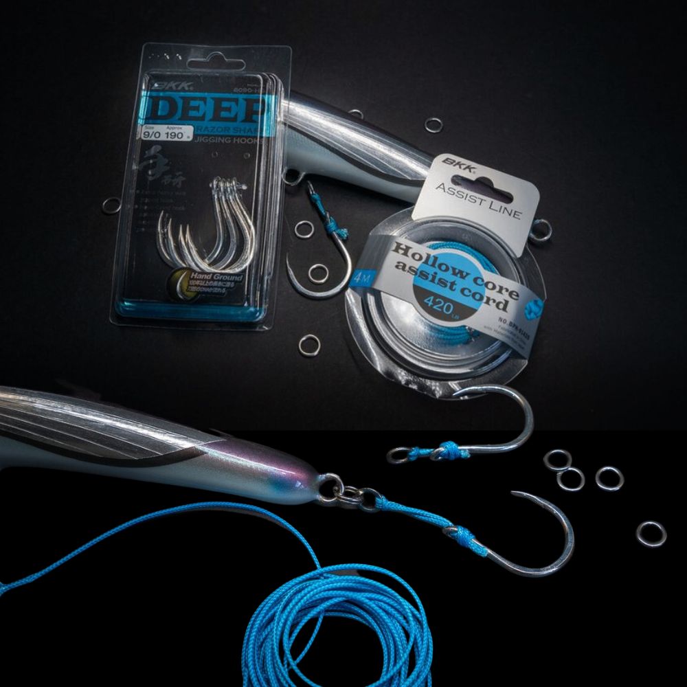 BKK Jigging Assist Line Hollow Core Assist Cord - Image 3