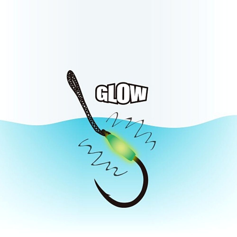 BKK Pre-Tied Luminous Single Assist Jigging Hooks Reefmaster SF8070-NP - Image 3