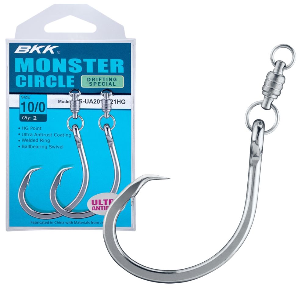 BKK Big Game Fishing Hook MONSTER CIRCLE Drifting Special