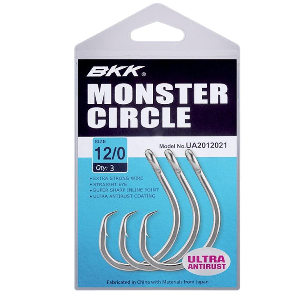 BKK Tournament Legal Non Offset Hook MONSTER CIRCLE - Image 3