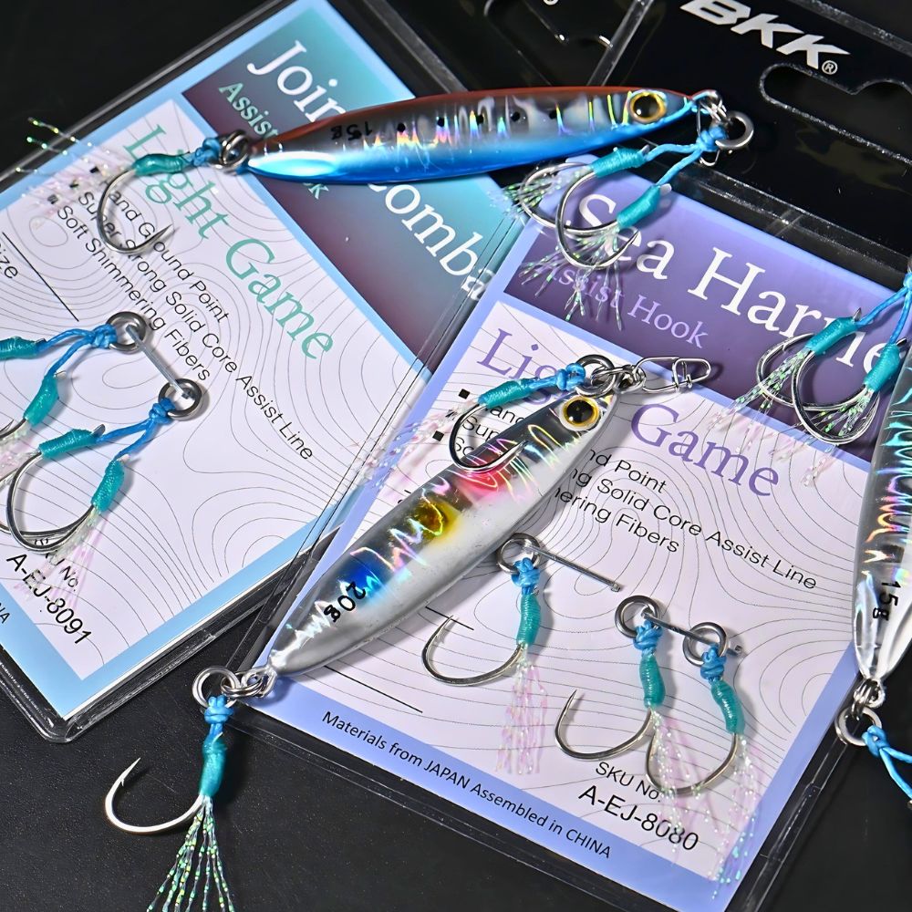 BKK Saltwater Light & Slow Jigging Single Assist Hook SEA HARRIER+ - Image 4