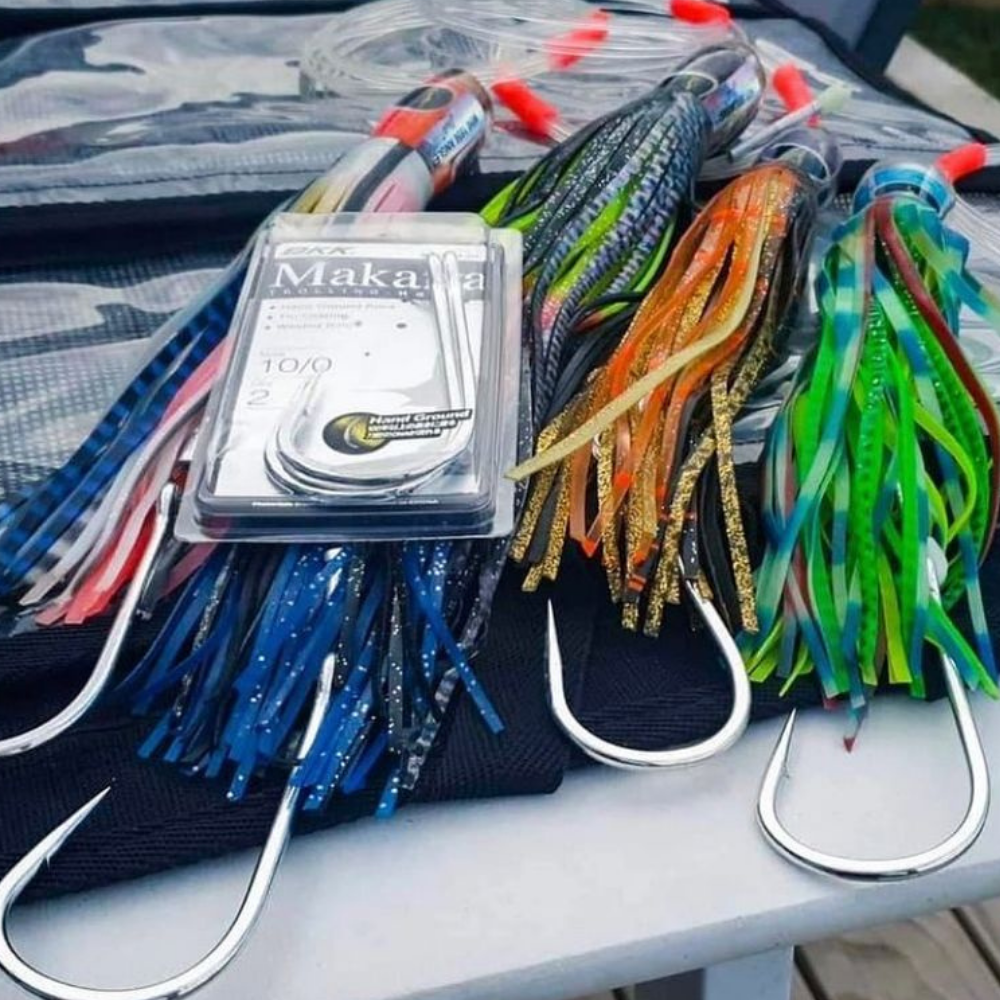 BKK Saltwater Hand Ground Heavy Duty Trolling Hook MAKAIRA HD - Image 8