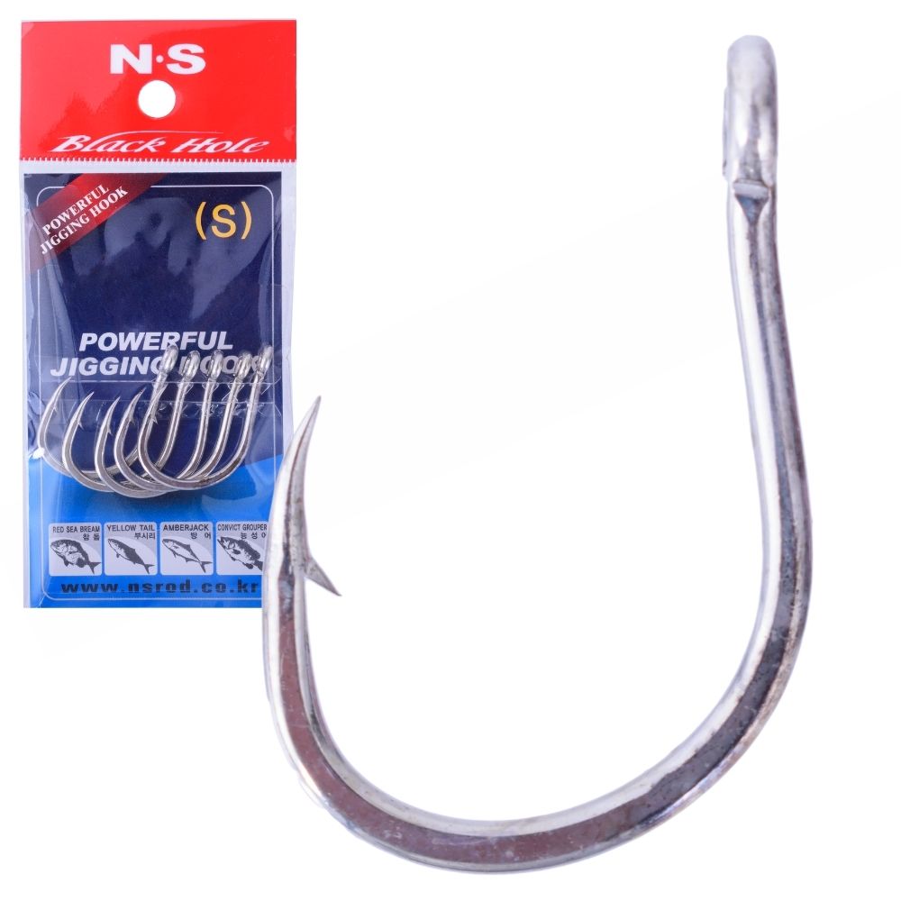 NS Black Hole Saltwater Fishing Powerful Jigging Hooks