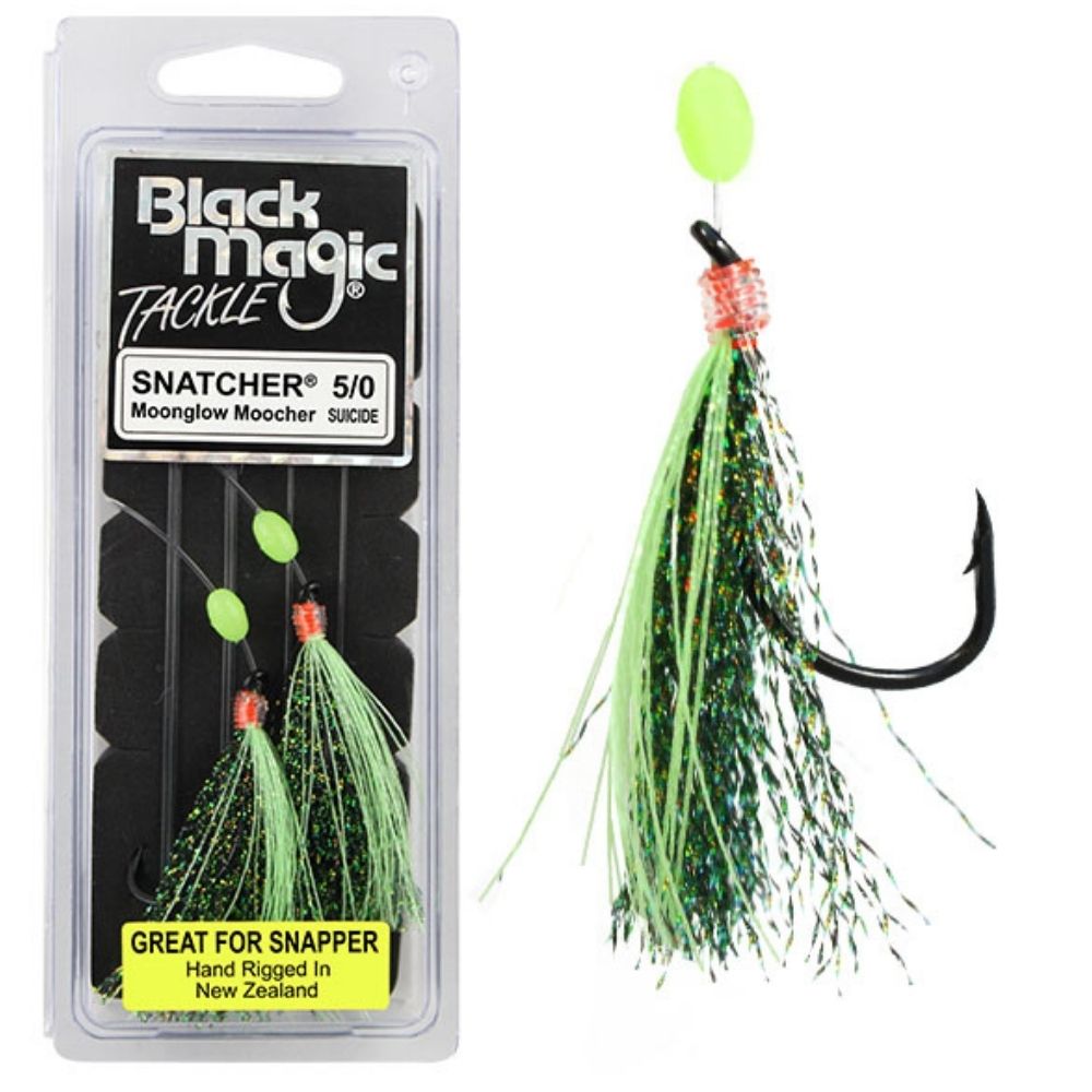 BLACK MAGIC TACKLE Bottom Fishing Flasher Rig MOONGLOW MOOCHER