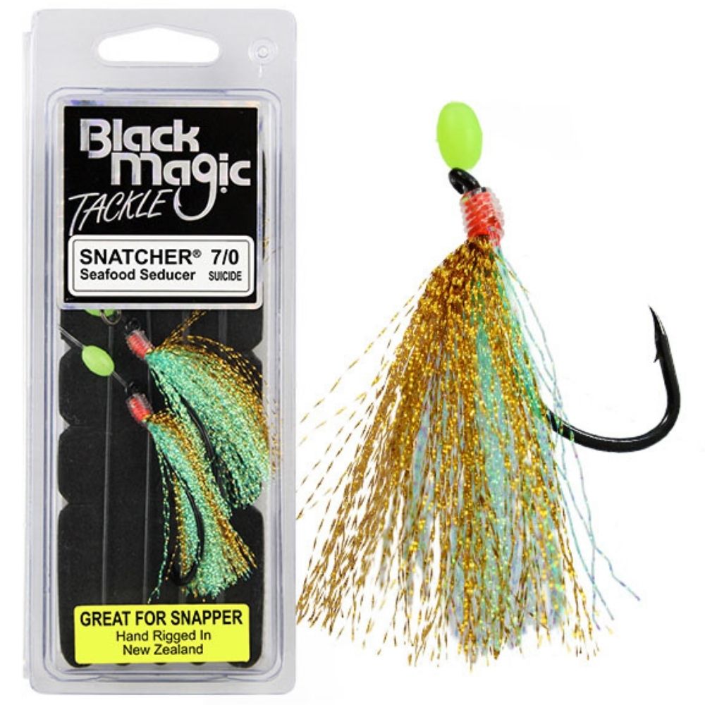 BLACK MAGIC TACKLE Bottom Fishing Flasher Rig SEAFOOD SEDUCER